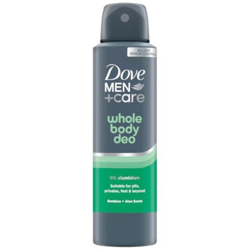 Dove Men Care Bamboo & Aloe Scent Whole Body Deo Spray Дезодорант спрей за цяло тяло с аромат на бамбук и алое 150ml