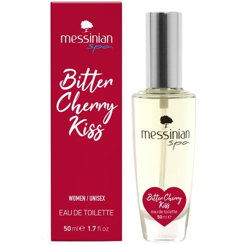 Messinian Spa Bitter Cherry Kiss Eau De Toilette Мъжки & дамски опияняващ & сладък черешов аромат за интензивен профил 50ml
