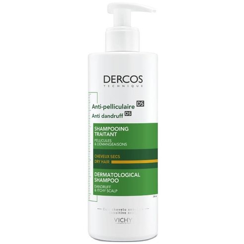 Vichy Promo Dercos Anti-Dandruff Dermatological Shampoo for Dry Hair 300ml + 100ml Подарък