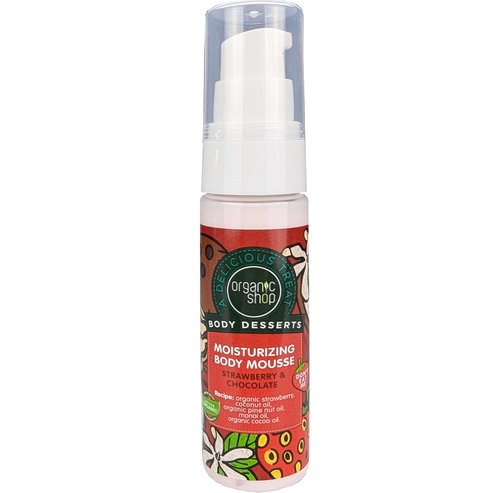 Подарък Organic Shop Body Desserts Strawberry & Chocolate Body Mousse 30ml
