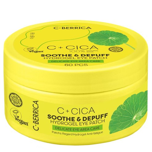 Natura Siberica C+Cica C-Berrica Soothe & Depuff Hydrogel Eye Patch 60 Τεμάχια