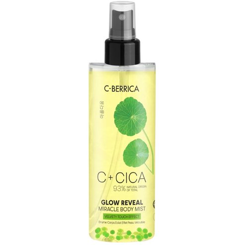 Natura Siberica C+Cica C-Berrica Velvety Touch Effect Glow Reveal Miracle Body Mist 200ml