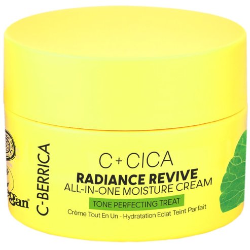 Natura Siberica C+Cica C-Berrica Radiance Revive Tone Perfecting Treat All In One Moisture Cream Spf20, 50ml