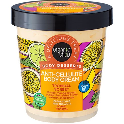 Organic Shop Body Desserts Tropical Sorbet Anti-Cellulite Body Cream 450ml