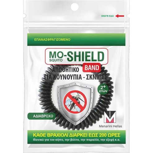 Menarini Mo-Shield Repellent Band 1 брой - черен
