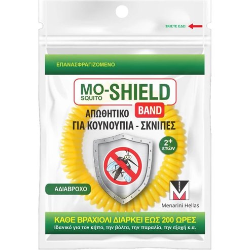 Menarini Mo-Shield Repellent Band 1 брой - Жълт