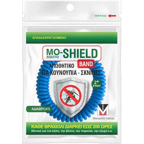 Menarini Mo-Shield Repellent Band 1 брой - синьо