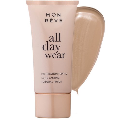 Mon Reve All Day Wear Matt Foundation Spf15 with Medium to High Coverage 35ml - 103