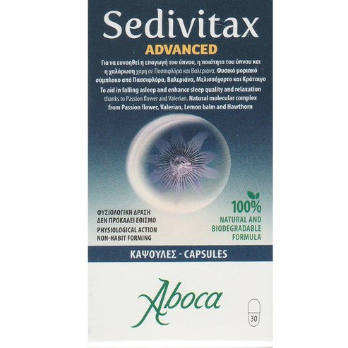 Aboca Sedivitax Advanced 580mg 30caps