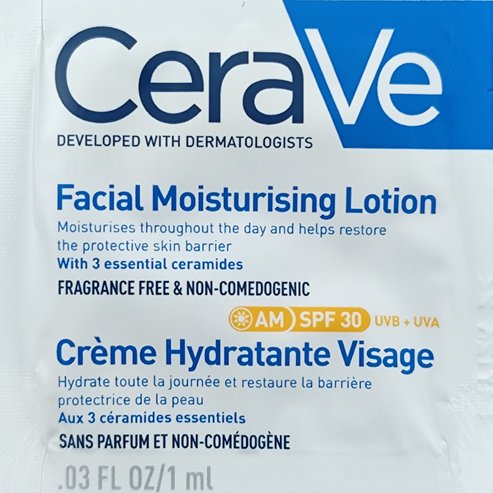 Cerave проба Facial Moisturising Lotion Spf30, 1ml