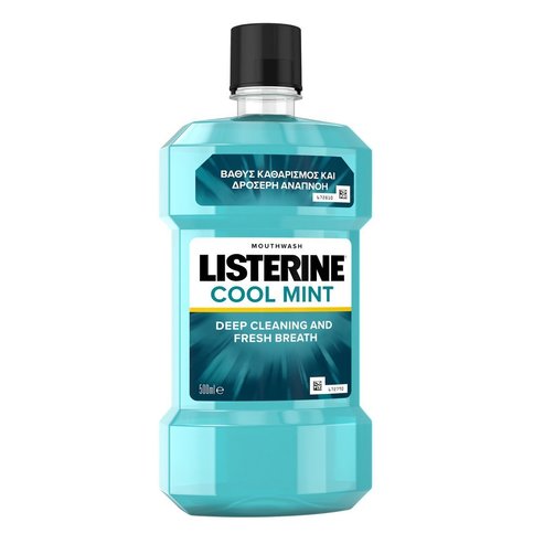 Δώρο Listerine Coolmint Ήπιο Αντισηπτικό Στοματικό Διάλυμα 500ml