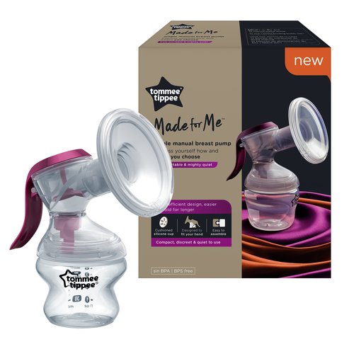 Tommee Tippee Closer to Nature Single Manual Breast Pump Код 423627, 1 бр
