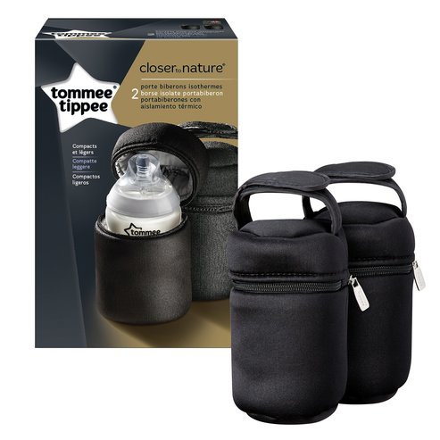 Tommee Tippee Closer to Nature Insulated Bottle Bags Код 43129340, 2 бр