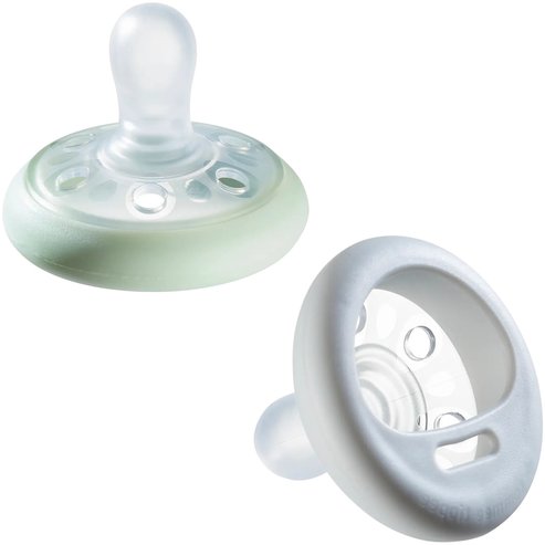 Tommee Tippee Closer to Nature Breast-like Naturally Orthodontic Soother 6-18m Код 43343005, 2 бр