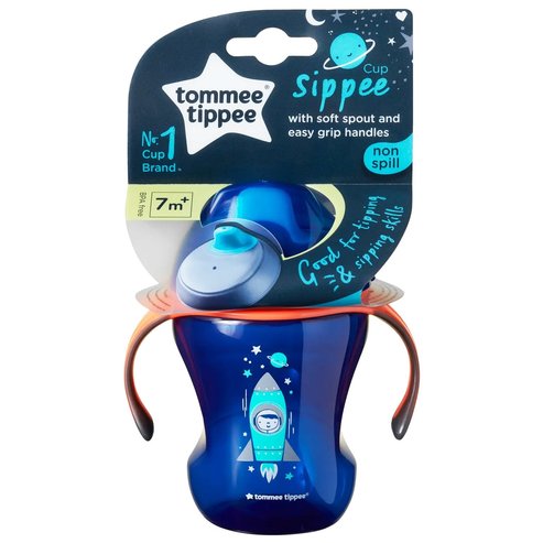 Tommee Tippee Soft Sippee Cup 7m+ Код 447153 Син 230мл