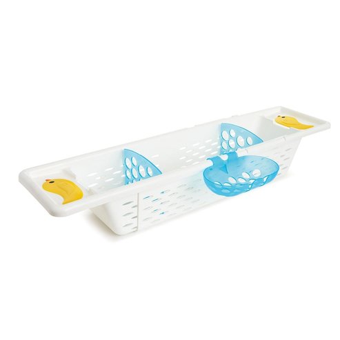 Munchkin Secure Grip Bath Caddy Перфориран калъф за вана за аксесоари и играчки за деца 1 брой
