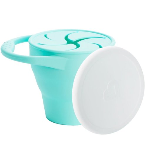 Munchkin C\'est Silicone Snack Catcher With Lid 6m+ 1 бр, Код 90180 - Mint