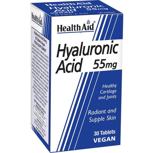 Health Aid Hyaluronic Acid 55mg 30tabs