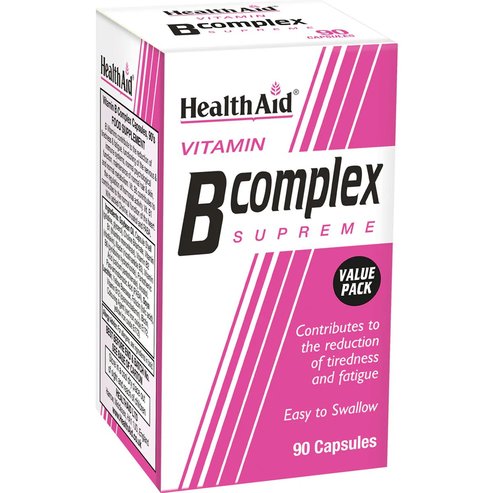 Health Aid B Complex Supreme 90caps