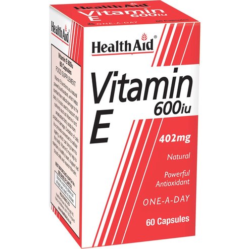 Health Aid Vitamin E 600iu 60caps