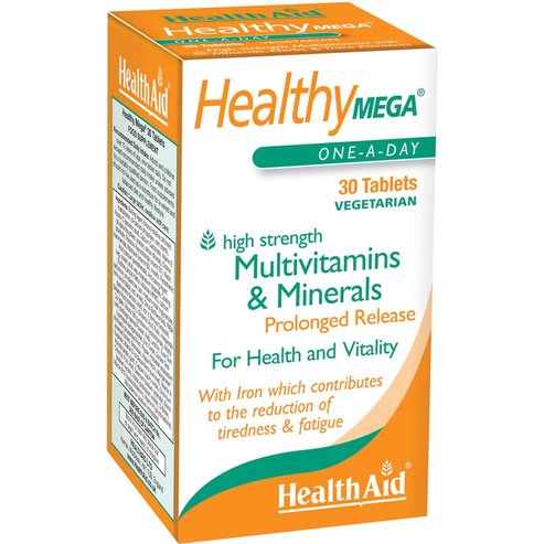 Health Aid Healthy Mega Multivitamins & Minerals 30tabs