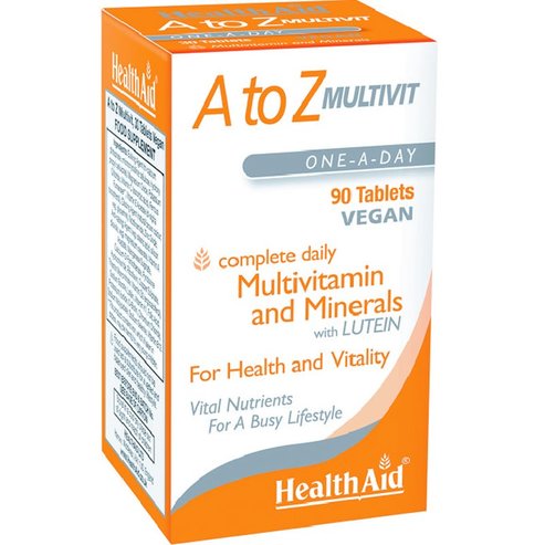 Health Aid A to Z Multivitamin & Minerals 90tabs