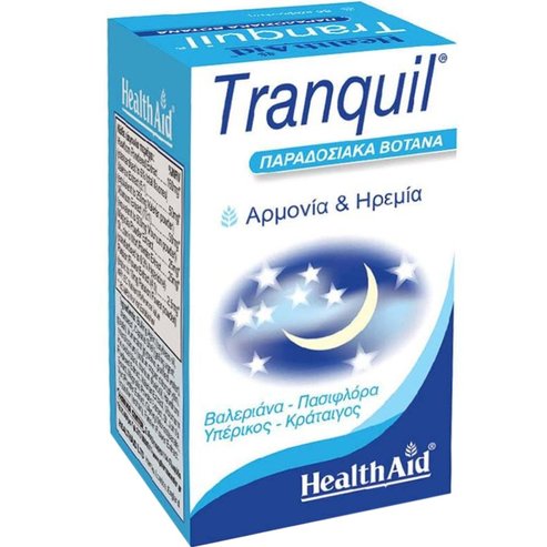 Health Aid Tranquil Комбинирани растителни и успокоителни капсули 30 капсули