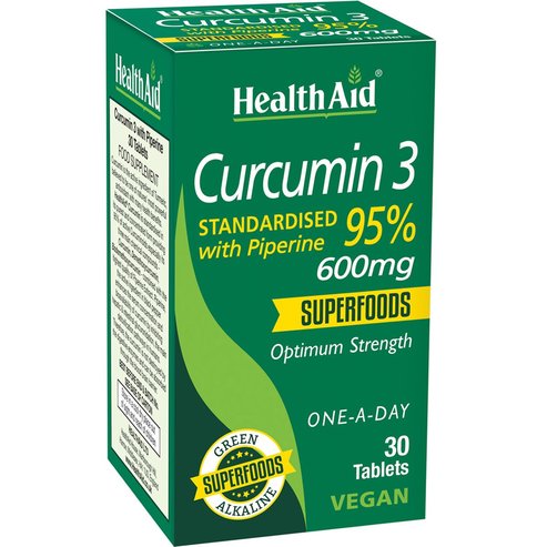 Health Aid Curcumin 3 600mg 30tabs