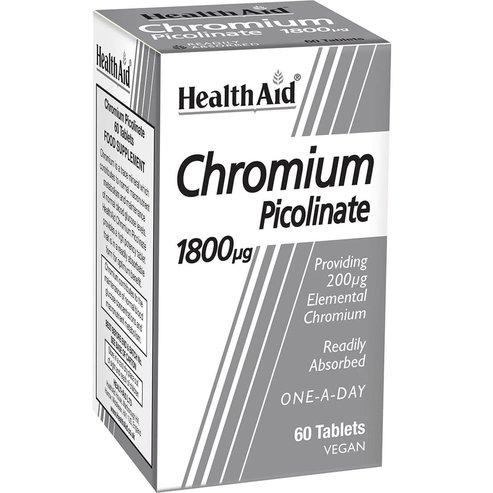 Health Aid Chromium Picolinate 1800μg 60tabs