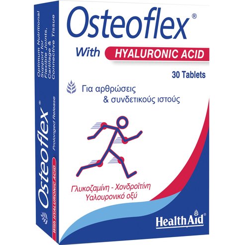 Health Aid Osteoflex with Hyaluronic Acid 30tabs