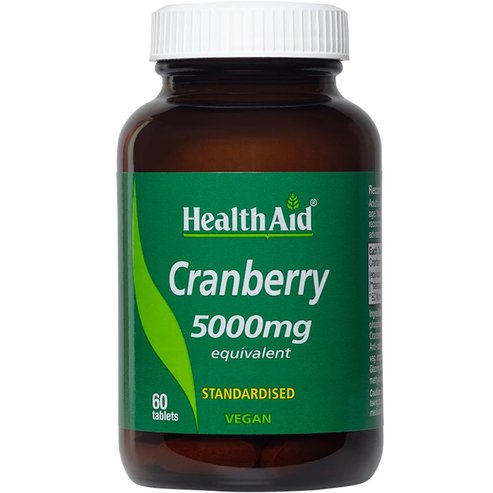 Health Aid Cranberry 5000mg 60tabs