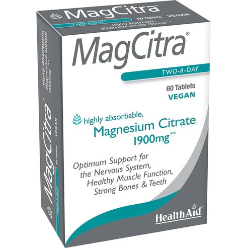 Health Aid MagCitra 1900mg 60tabs