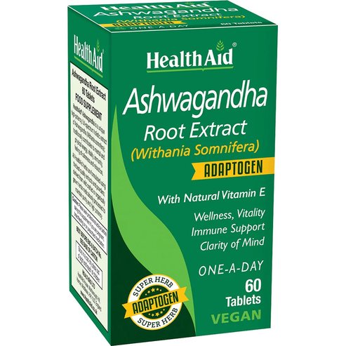 Health Aid Ashwagandha Root Extract 60tabs