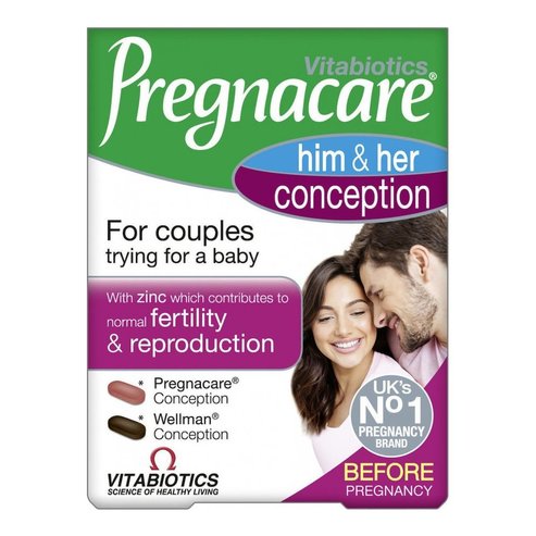 Vitabiotics Pregnacare Him & Her Conception 30tabs & 30tabs
