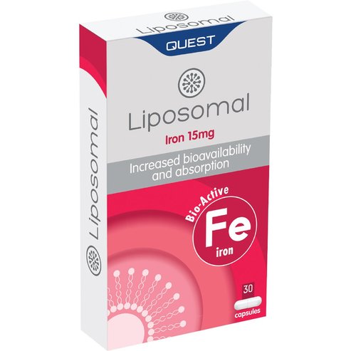 Quest LiposomaI Iron 15mg 30caps