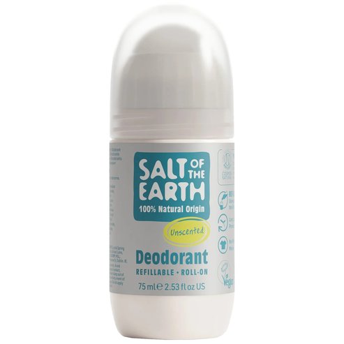 Salt of the Earth Natural Refillable Unscented Deodorant 75ml