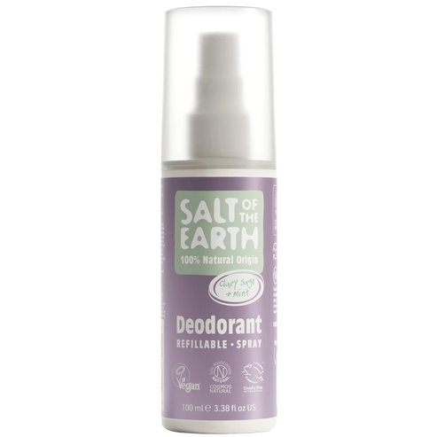 Salt of the Earth Deodorant Spray 100ml - Carly Sage & Mint