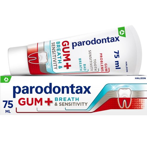 Parodontax Gum+ Breath & Sensitivity Toothpaste 75ml
