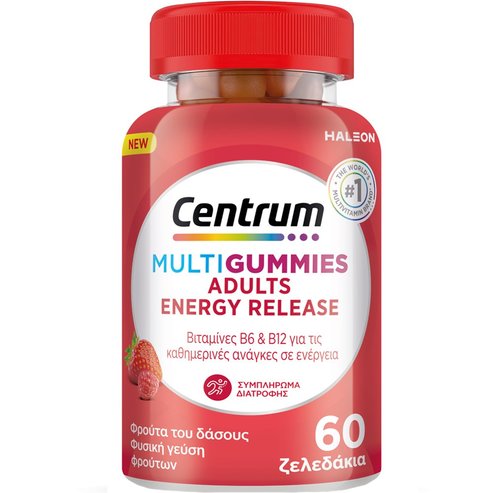 Centrum Adults MultiGummies Energy Release 60 желета