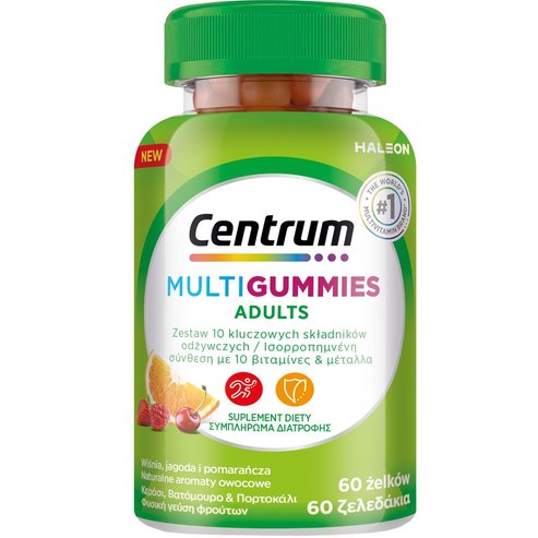 Centrum Adults MultiGummies Energy & Immune 60 желета