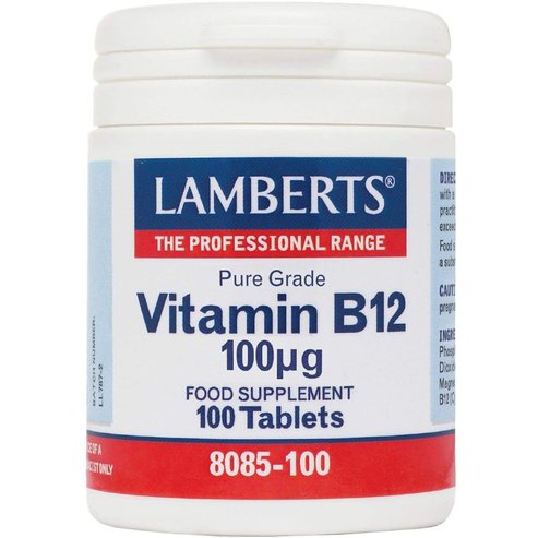 Lamberts Vitamin B12 100μg 100tabs