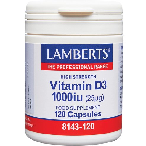 Lamberts Vitamin D3 1000iu, 120caps