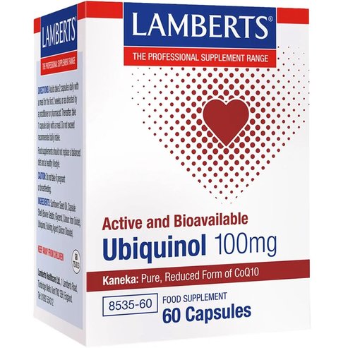 Lamberts Ubiquinol 100mg, 60caps
