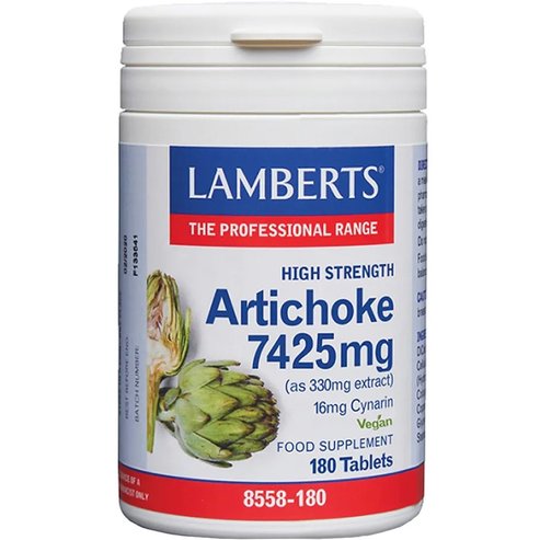 Lamberts Artichoke High Strength 7425mg, 180tabs