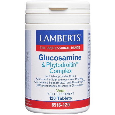 Lamberts Glucosamine 467mg & Phytodroitin 110mg Complex 120tabs