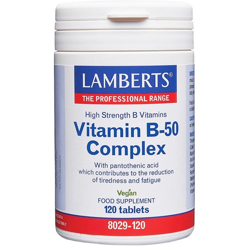 Lamberts Vitamin B-50 Complex 120tabs