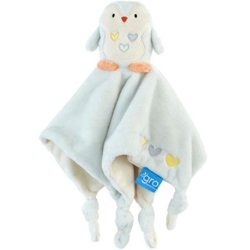 Gro Comforter Percy The Penguin Мека успокояваща кърпичка във формата на пингвин 1 брой