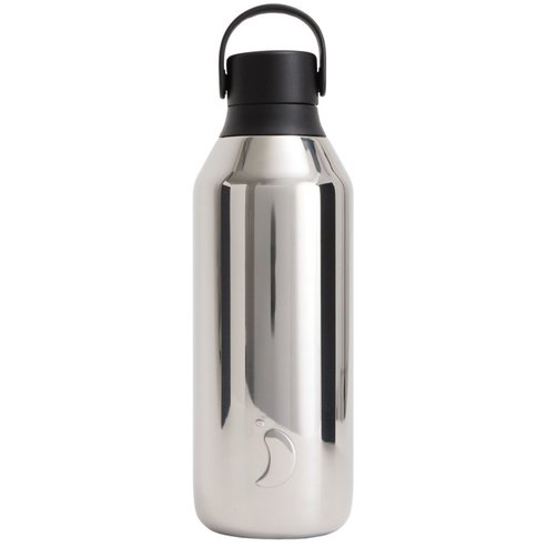 Chilly\'s Series 3 Metal Bottle 500ml - Chrome Halo