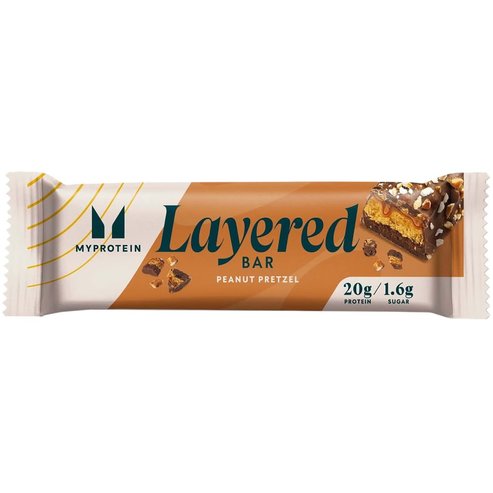 My Protein Layered Bar 60g 1 бр - Peanut Pretzel