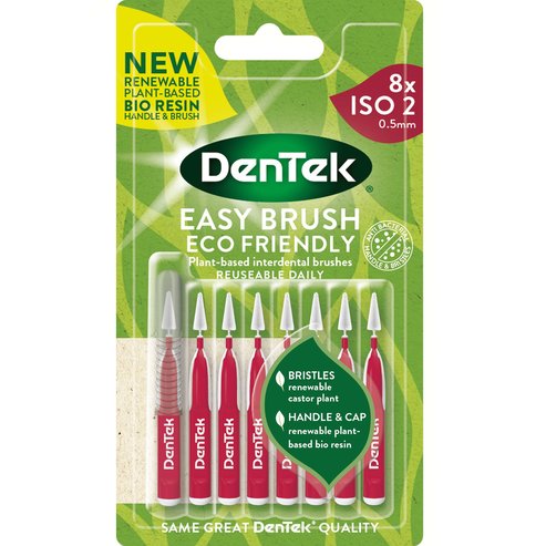 Dentek Easy Brush Interdental Brushes Size/ISO 2–0,5mm 8 бр